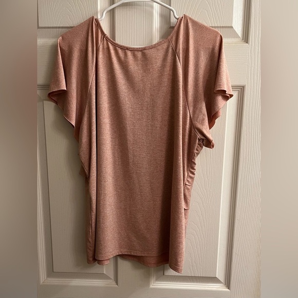 MARBLED PINK~BLOUSE~QUALITY~XL - Picture 3 of 7